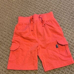 JoJo Maman Bebe Vibrant Orange Cargo Shorts